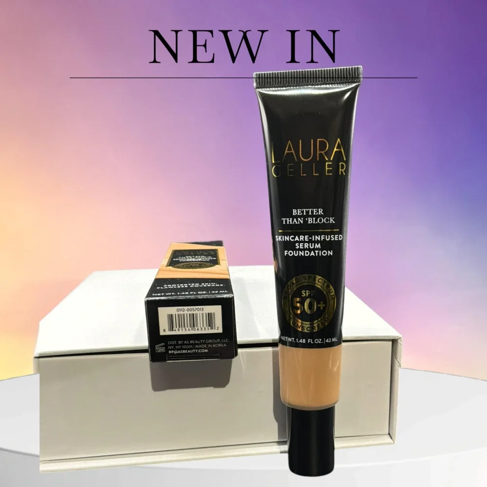 Laura Geller Better Than 'Block Skincare-Infused Serum Foundation SPF 50+ - Medi